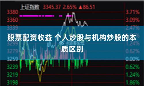 股票配资收益 个人炒股与机构炒股的本质区别